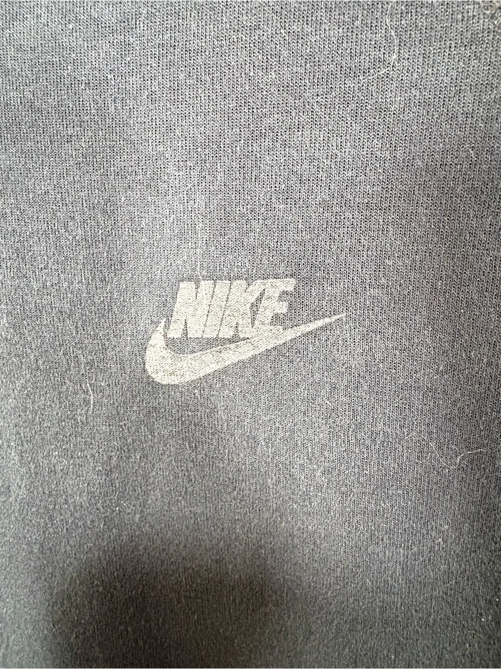 Nike Tech Fleece Hoodie Black Pullover Thumbholes Zip Pockets Size S